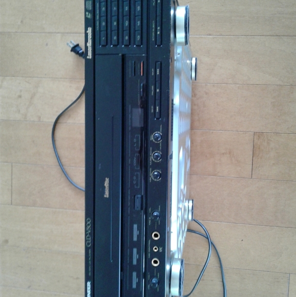 PIONEER CLD-V500 KARAOKE CD/CDV LASER DISC LD PLAYER hi fi MPX MIC control - Picture 5 of 6